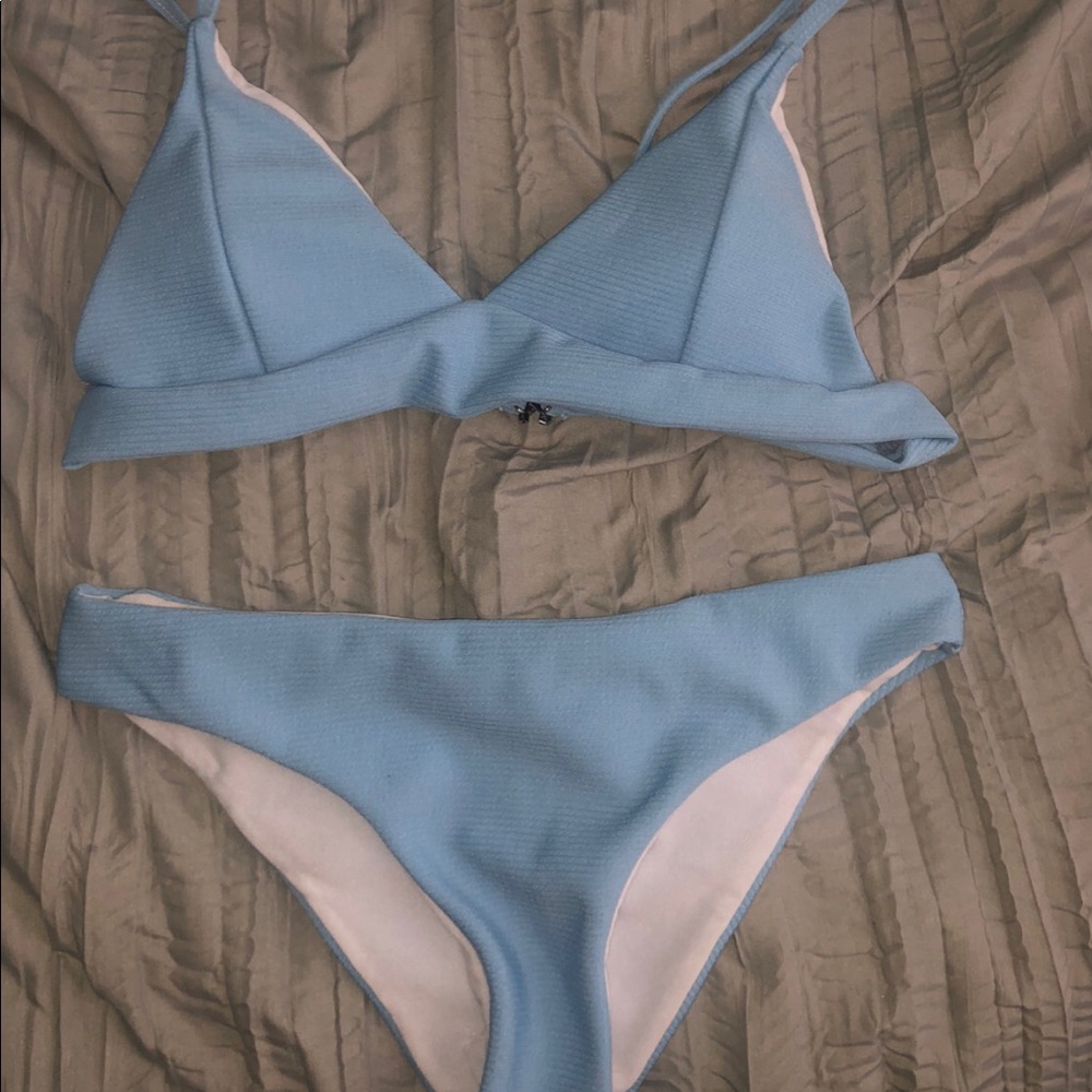 Baby Blue Swimsuit